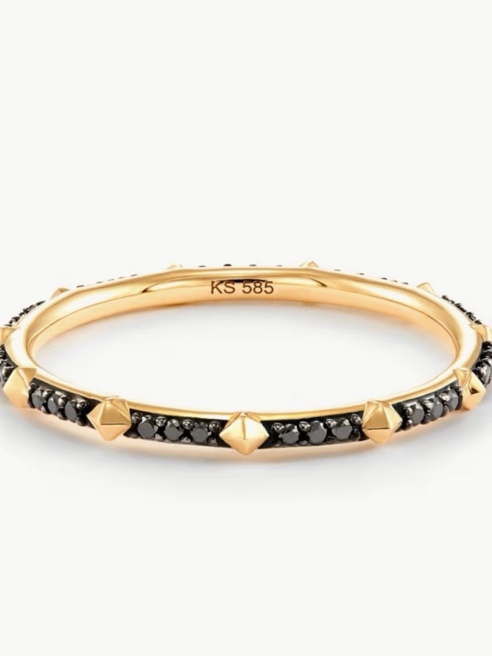 Kendra Scott Black Diamond Astrid Ring - Picture 2 of 6